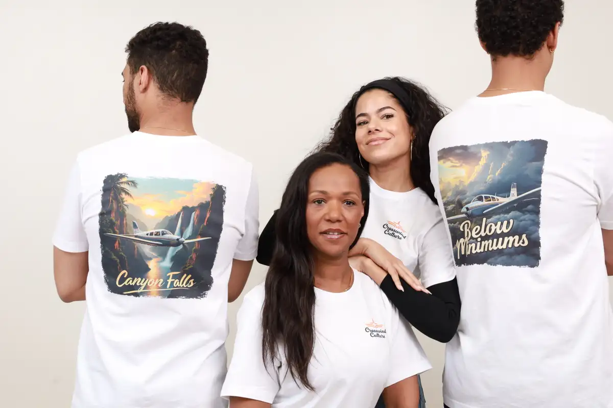 Crosswind Culture lifestyle scene representing aviation-inspired everyday wear